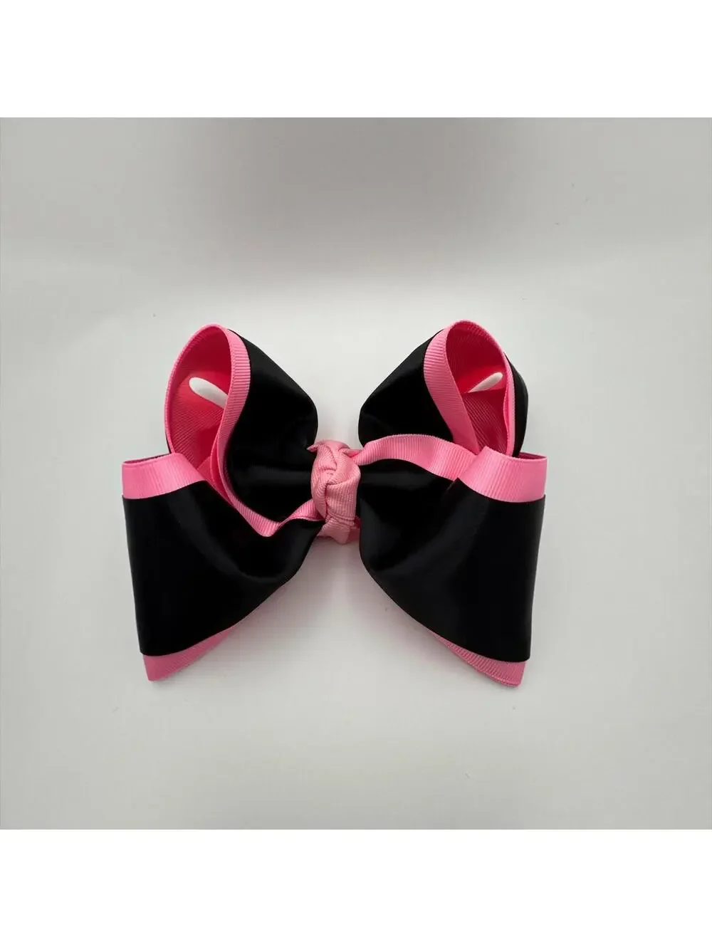 Black & Pink Boutique Hair Bow